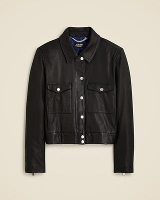 Collection Leather Shirt-Jacket