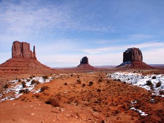 A butte is formed when a mesa is further eroded until the formation is taller than it is wide
