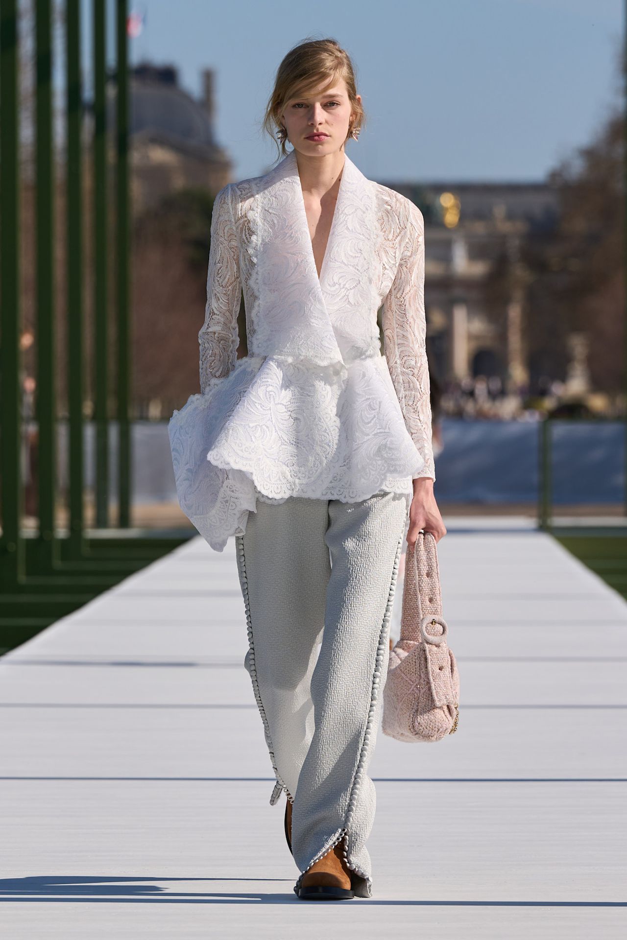 models on the Dior Fall 2026 runway at Paris Fashion Week