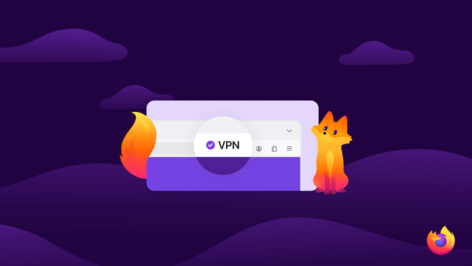 Moxilla Firefox 149's built-in VPN &mdash; promo image