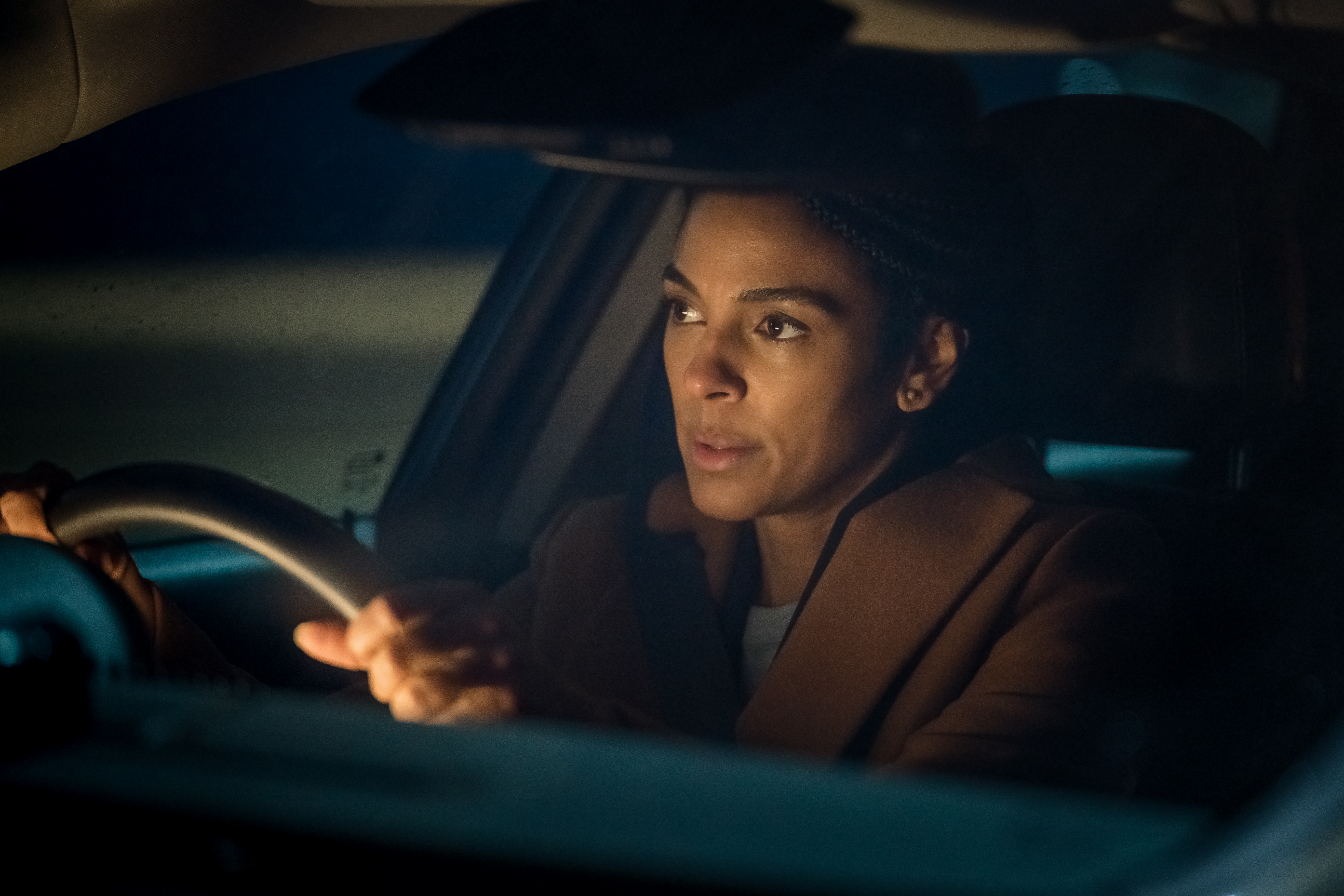 TV tonight - Jenn (Marsha Thomason) finds herself at risk.