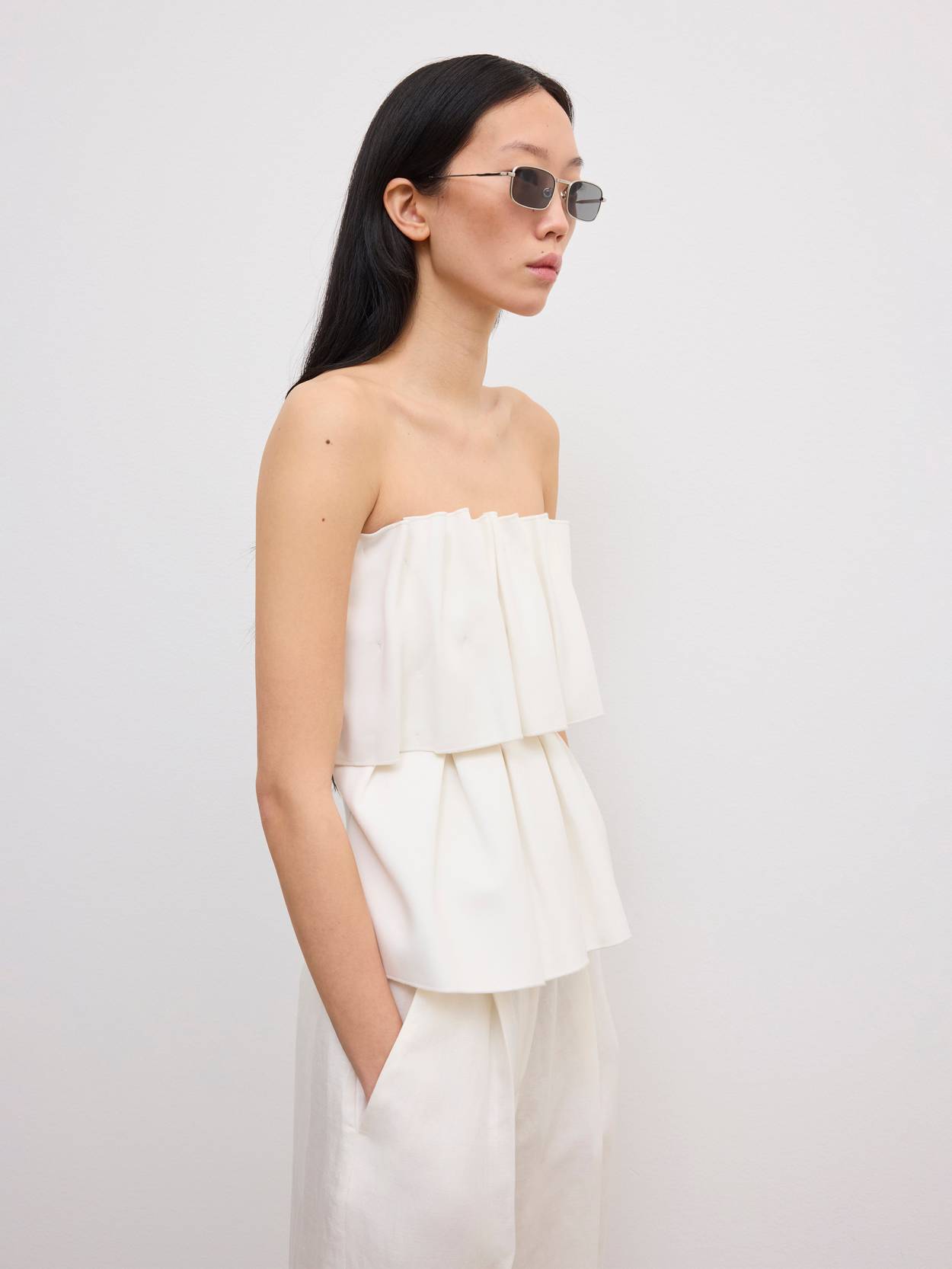Sculpted Tube Top