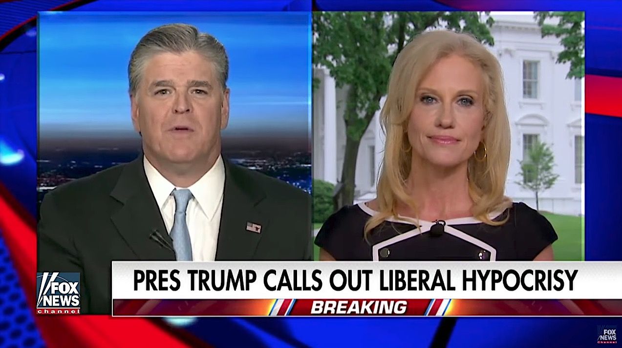 Sean Hannity and Kellyanne Conway talk Comey and the left