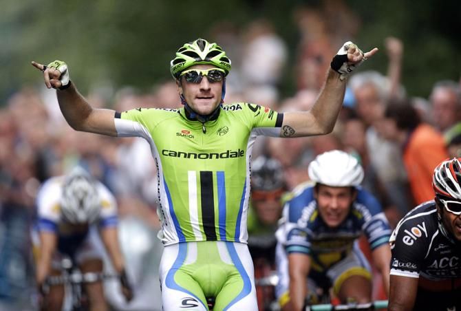 Elia Viviani (Cannondale) won the Dutch Food Valley Classic