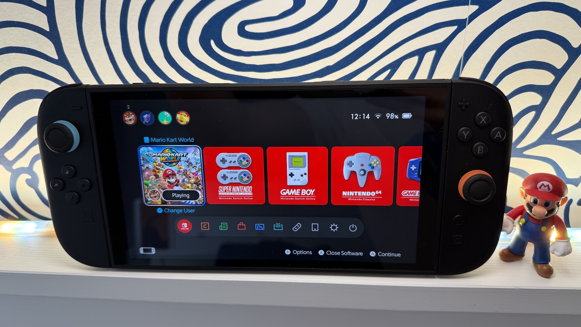 Images of the Nintendo Switch 2 at home