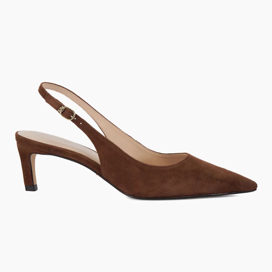 Dune Chestnut Celinna Slingbacks