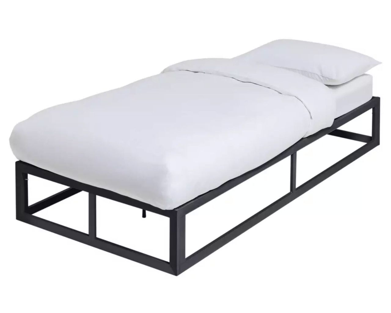 Habitat Platform Single Bed Frame cut out