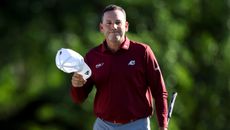 Sergio Garcia was in trouble at The Masters