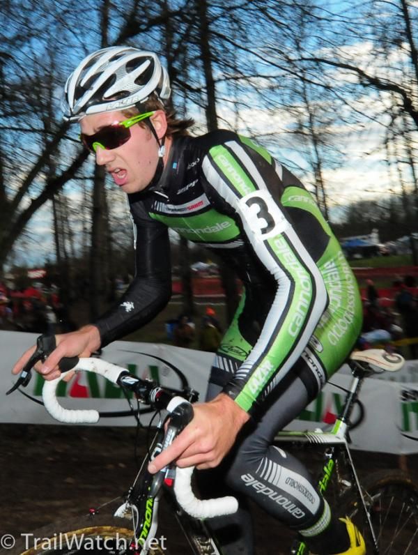 Jamey Driscoll (Cannondale-Cyclocrossworld.com) on a climb