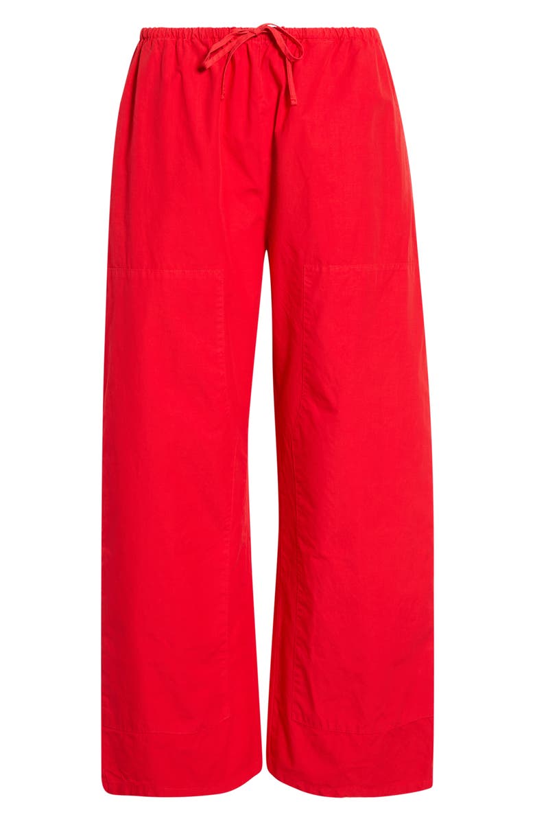 Kyoto Cotton Drawstring Utility Crop Pants