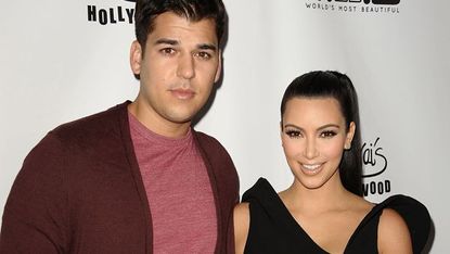 kim and rob kardashian