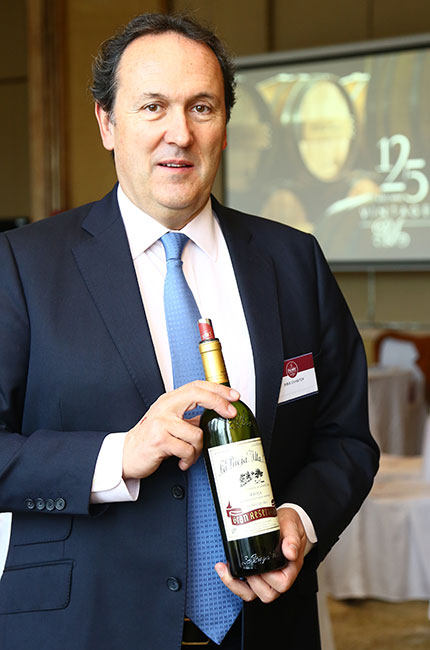 Guillermo de Aranzabal chairman rioja alta sa sfwe 2015