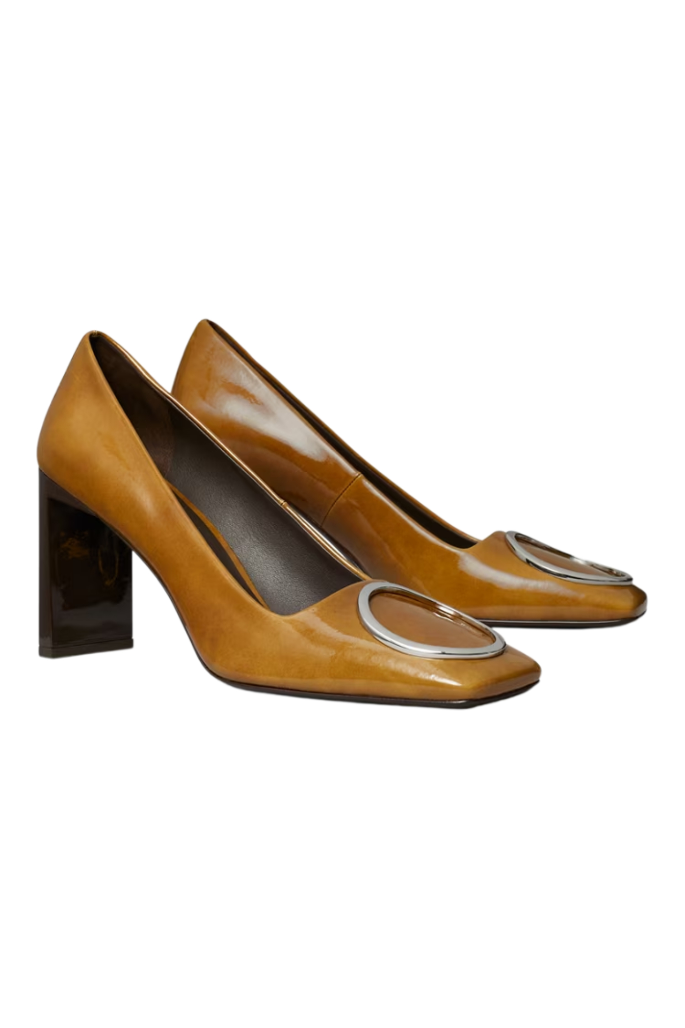 Tory Burch Ring Pump in Brown, Size 9