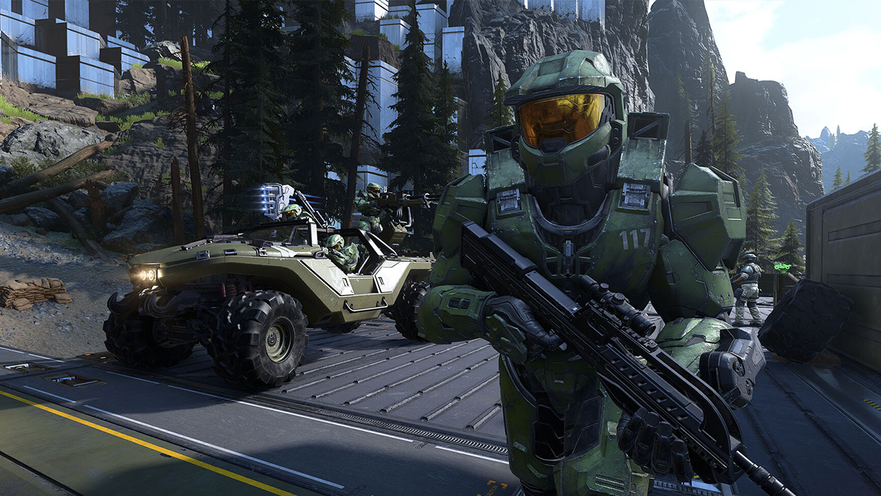 Screenshot from a video game called Halo