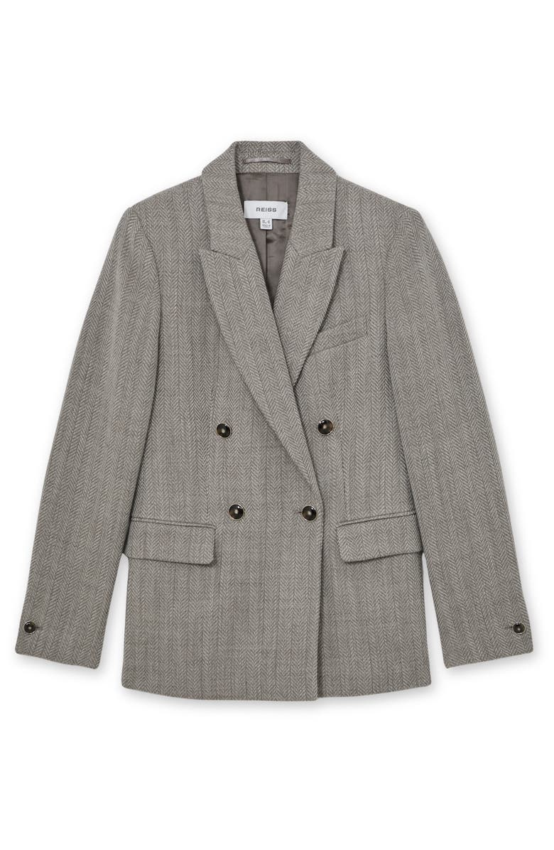 Ember Double Breasted Wool Blend Blazer