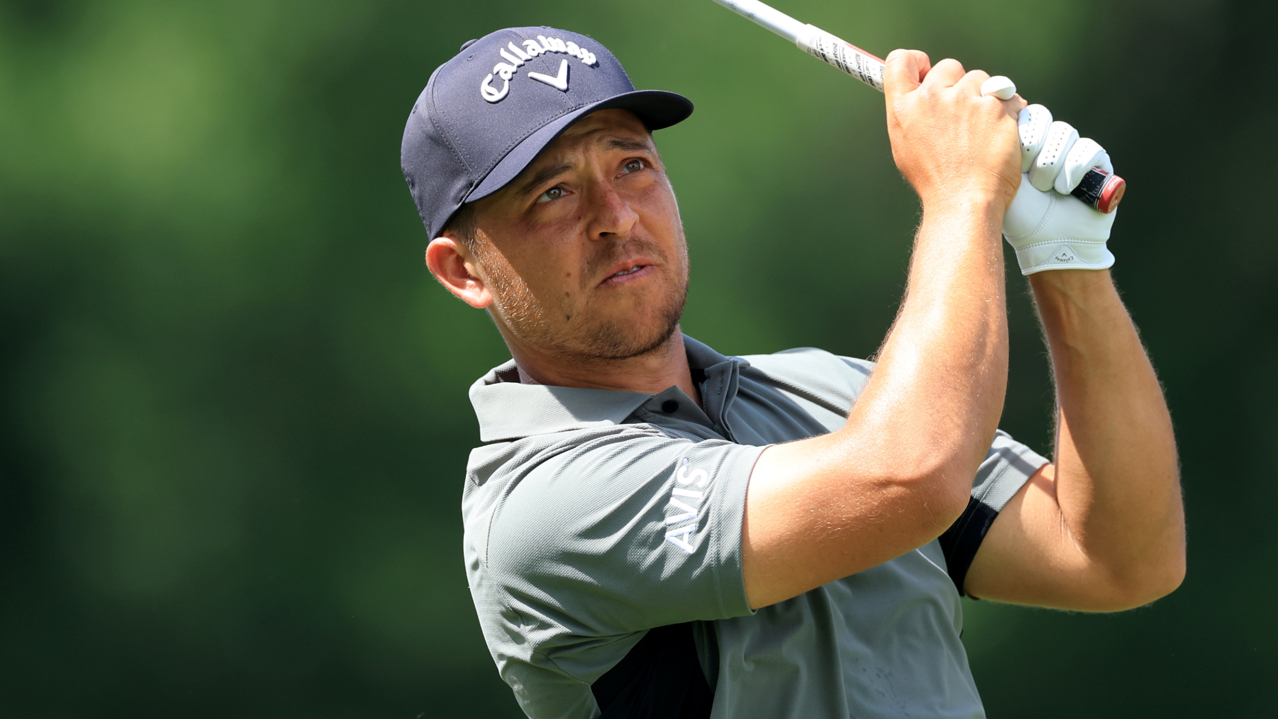 Xander Schauffele takes a shot at the PGA Championship