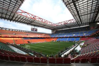 Soccer – UEFA Europa League – Round of 16 – Second Leg – Inter Milan v Tottenham Hotspur – Stadio Giuseppe Meazza