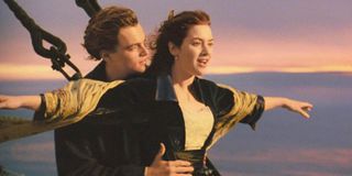 Jack and Rose in _Titanic._