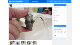 A tap diverter from Thingiverse