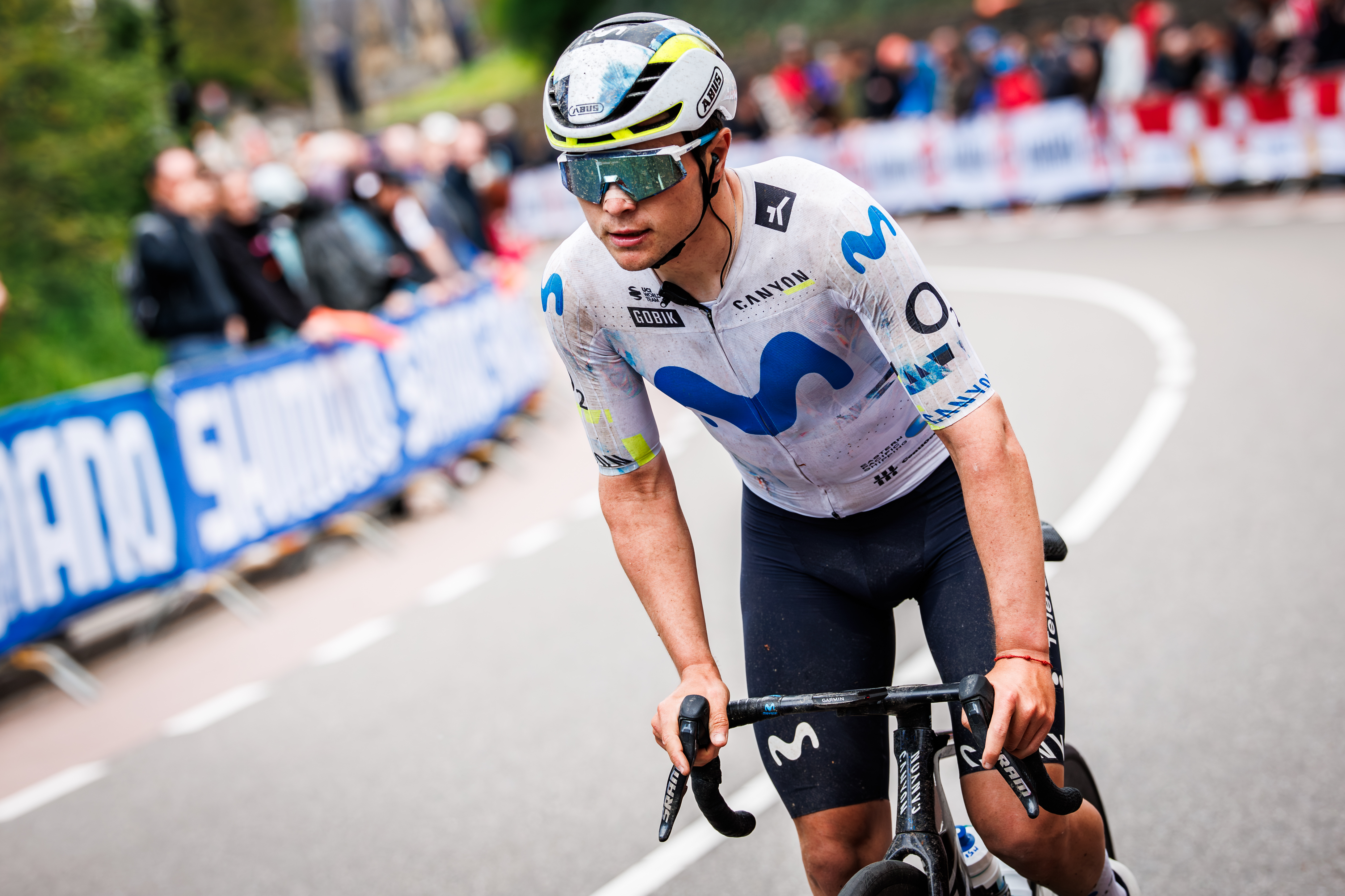 Raul Garc&amp;iacute;a Pierna of Movistar