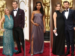 Pregnant Celebrities at the Oscars