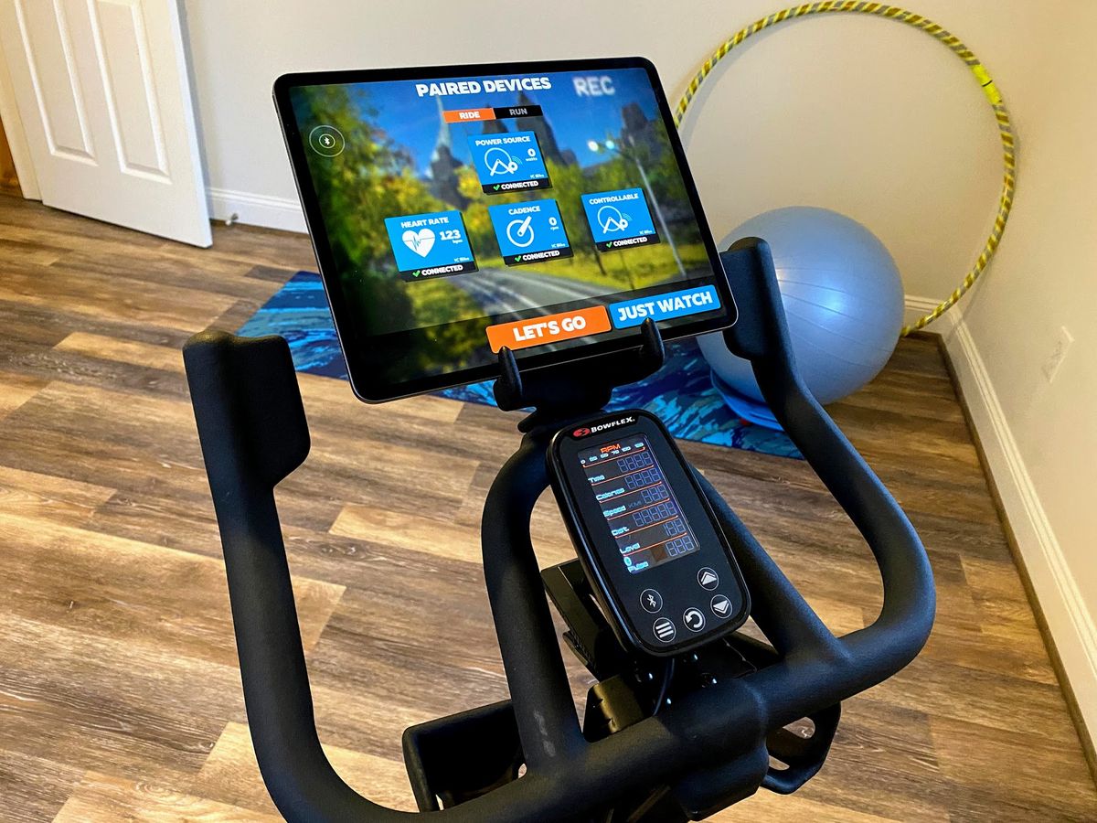 bowflex c6 rpm display