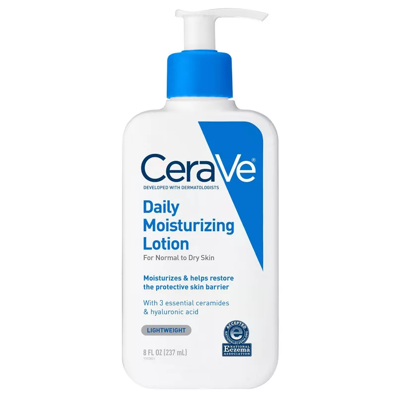Cerave Daily Moisturizing Face and Body Lotion for Normal to Dry Skin – 8 Oz