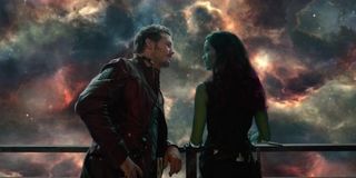 Guardians of the Galaxy Vol. 2 Star-Lord and Gamora