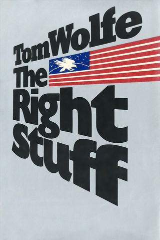 Tom Wolfe's "The Right Stuff" cover art.