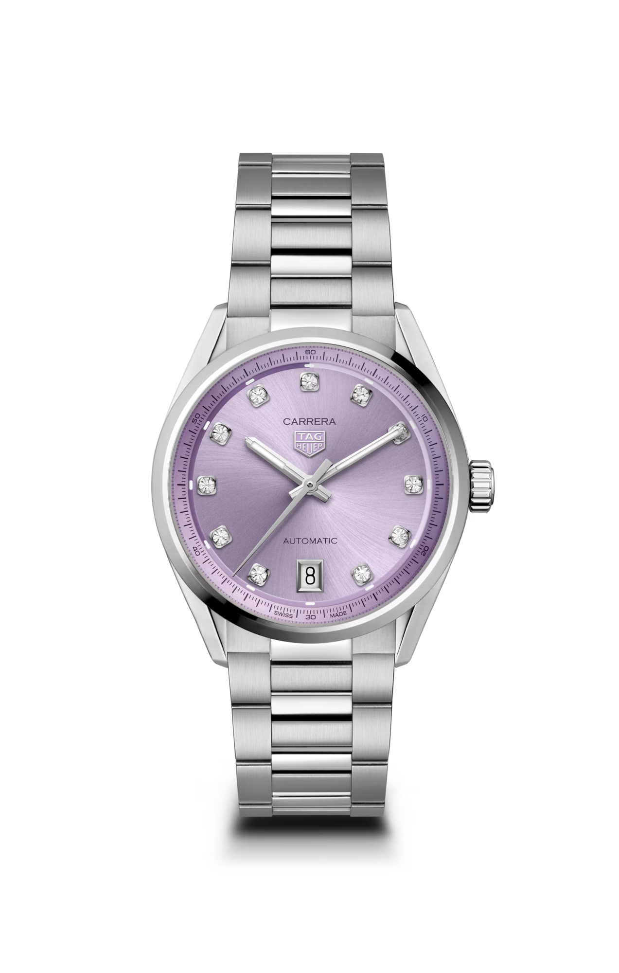 Tag Heuer Carrera Date Automatic, 36 Mm, Steel Wbn2319.ba0001