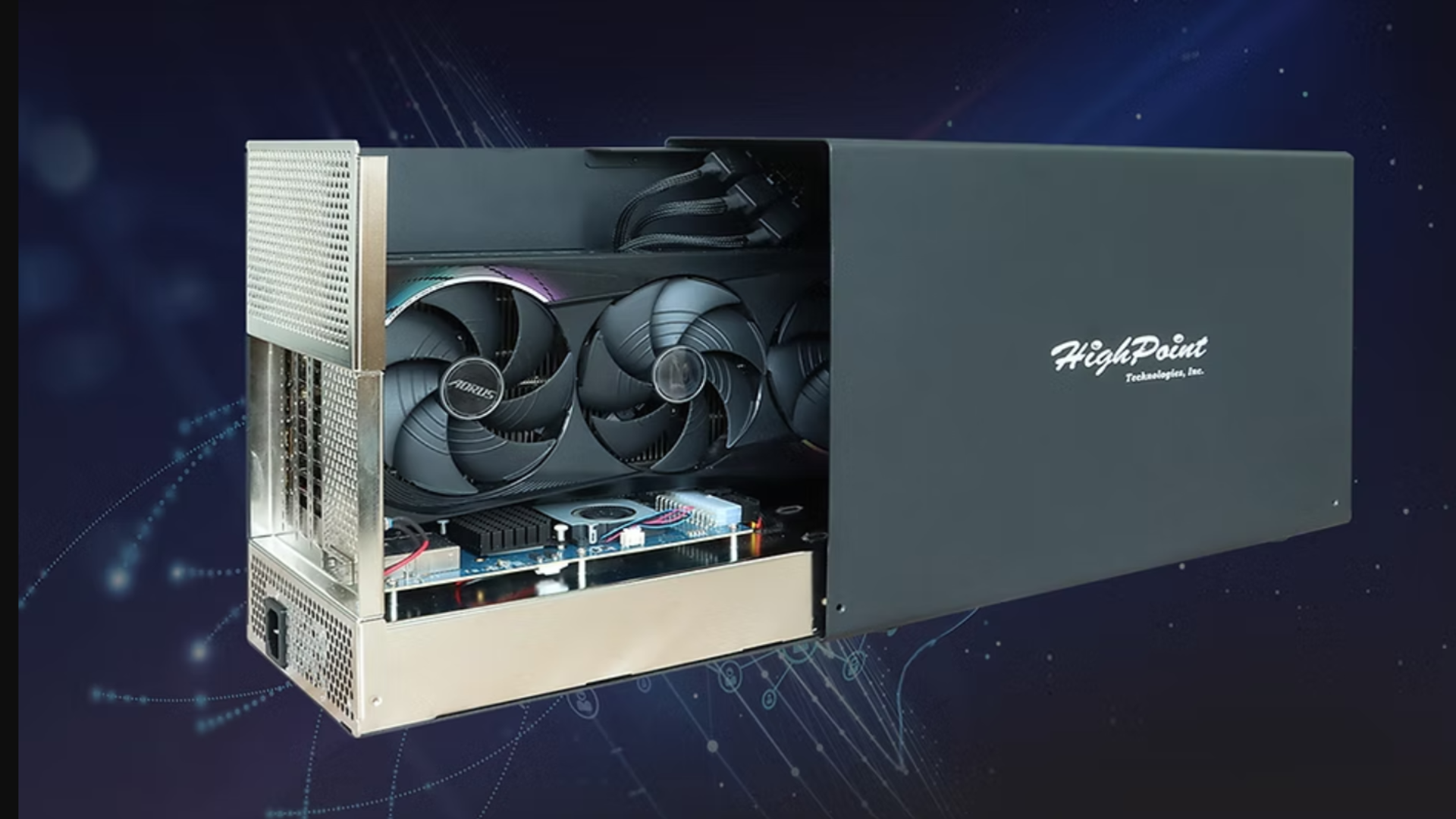 Sick of GPU limits? HighPoint’s RocketStor 8631CW just rewrote the eGPU rulebook with PCIe Gen5 power