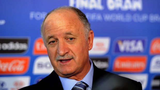 Brazil coach Luiz Felipe Scolari