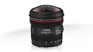 Canon EF 8-15mm f/4 L USM lens