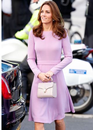 Catherine, Duchess of Cambridge attends the Global Ministerial Mental Health Summit at London County Hall on October 9, 2018, in London, England.