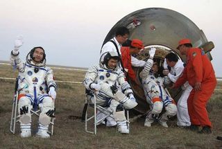 China's Third Manned Spaceflight Returns Safely to Earth