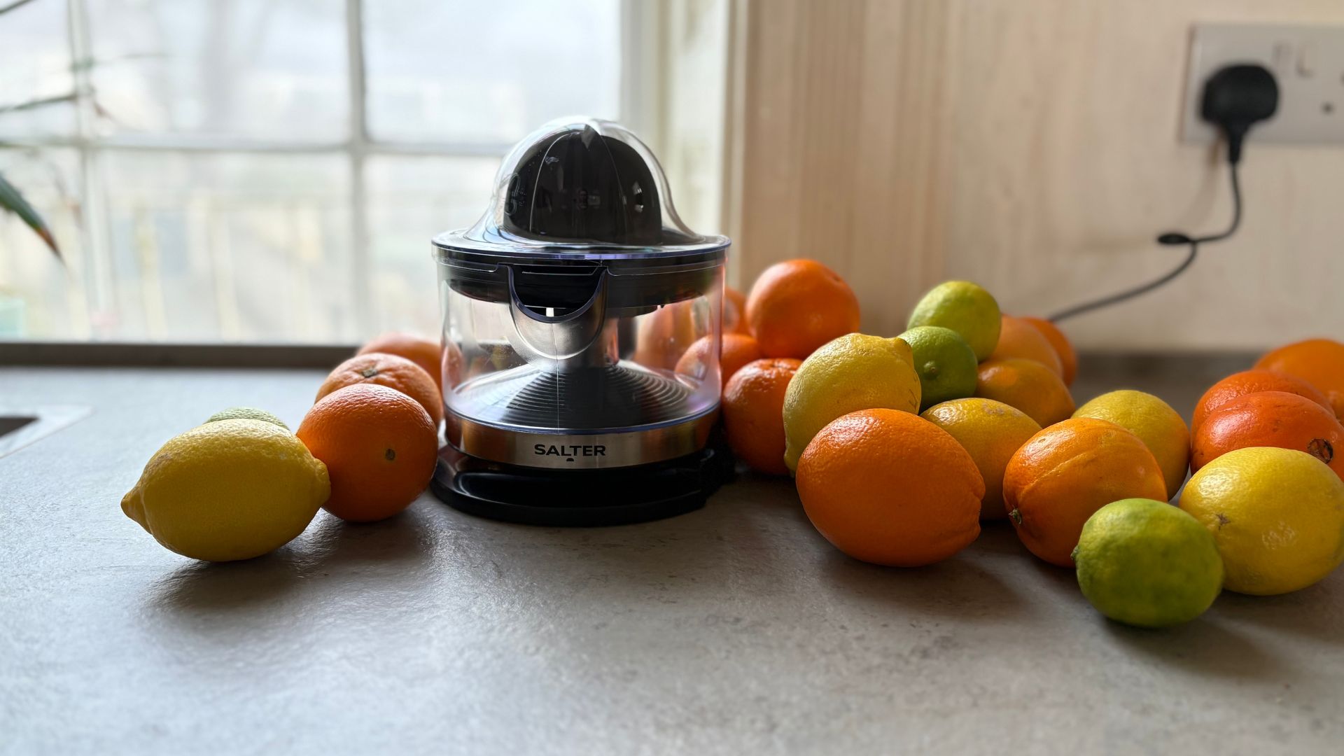 Testing the Salter Electric Citrus Juicer