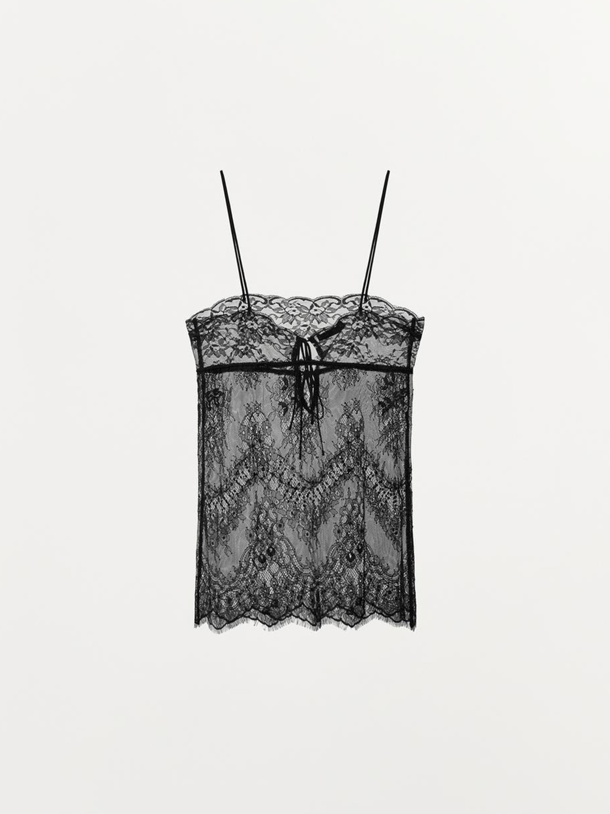 Lace Tie-Back Camisole