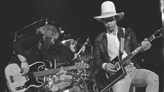 ZZ Top perform at Soldiers and Sailors Memorial Auditorium, Chattanooga, Tennessee, 1973