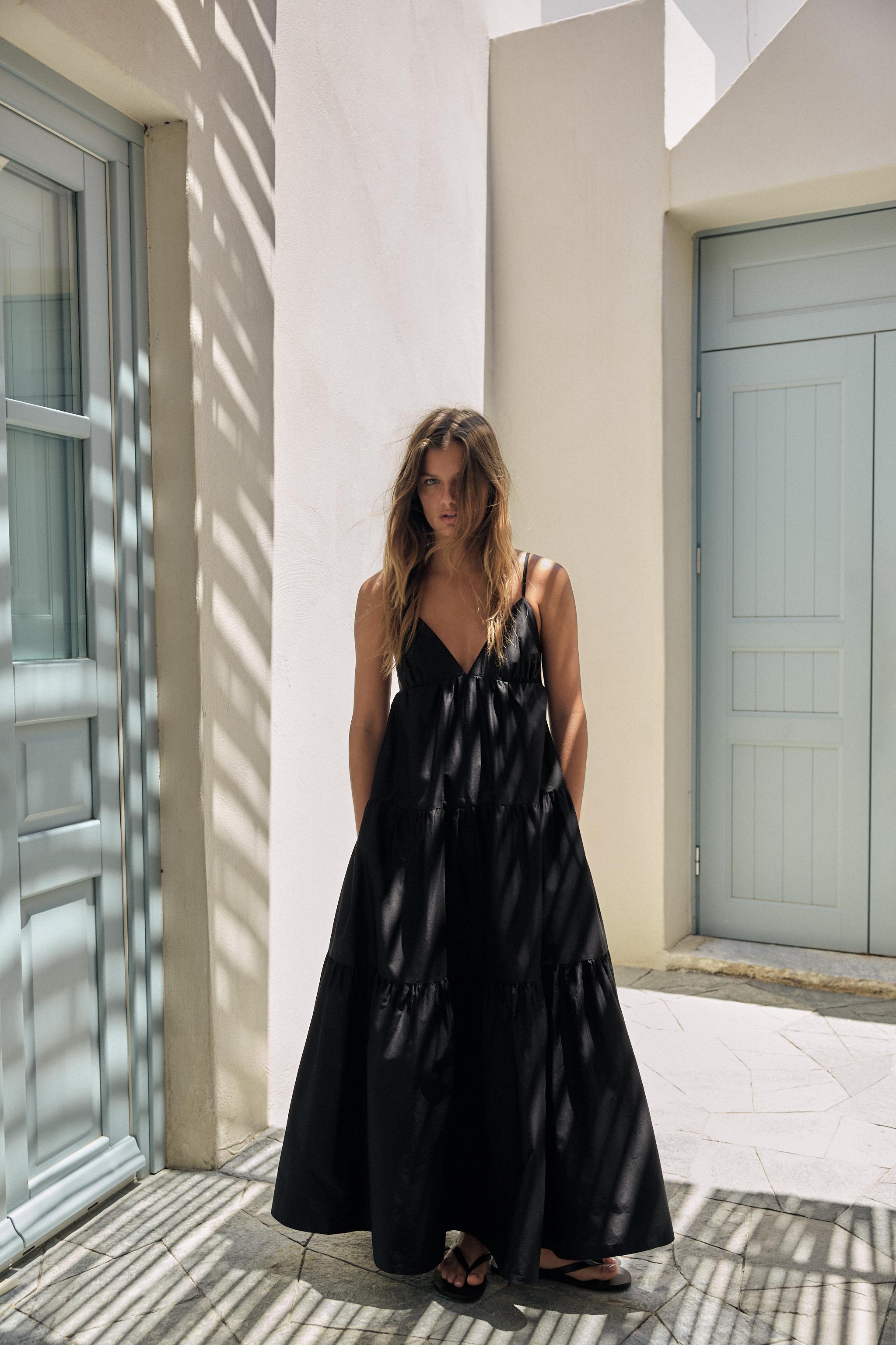 Panelled Midi Dress