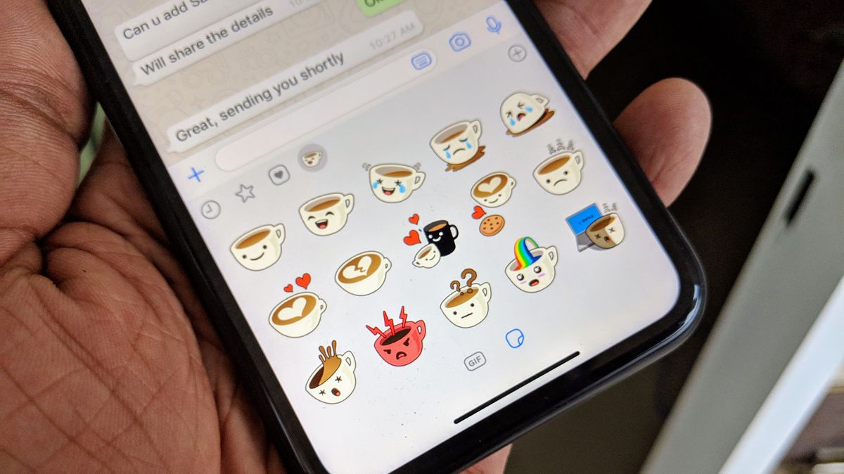Whatsapp 218 Update Brings Stickers In Chat