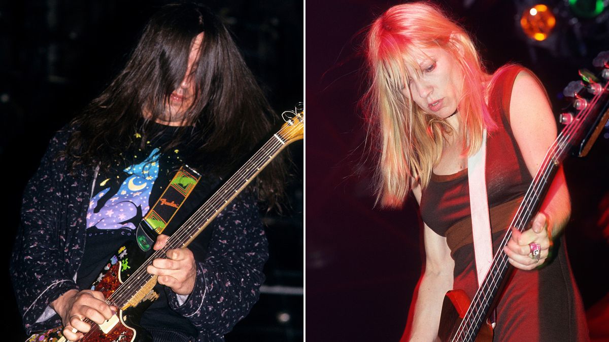 [L-R] J Mascis and Kim Gordon