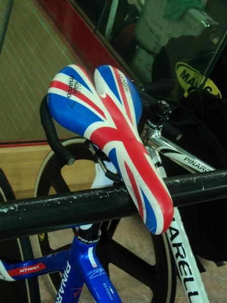 Ed Clancy (Great Britain) took bronze in the sprint.