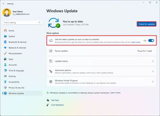Windows 11 check for updates