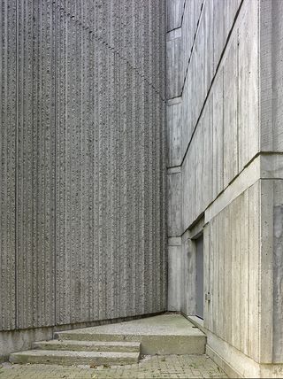 Ontario Science Centre concrete surfaces