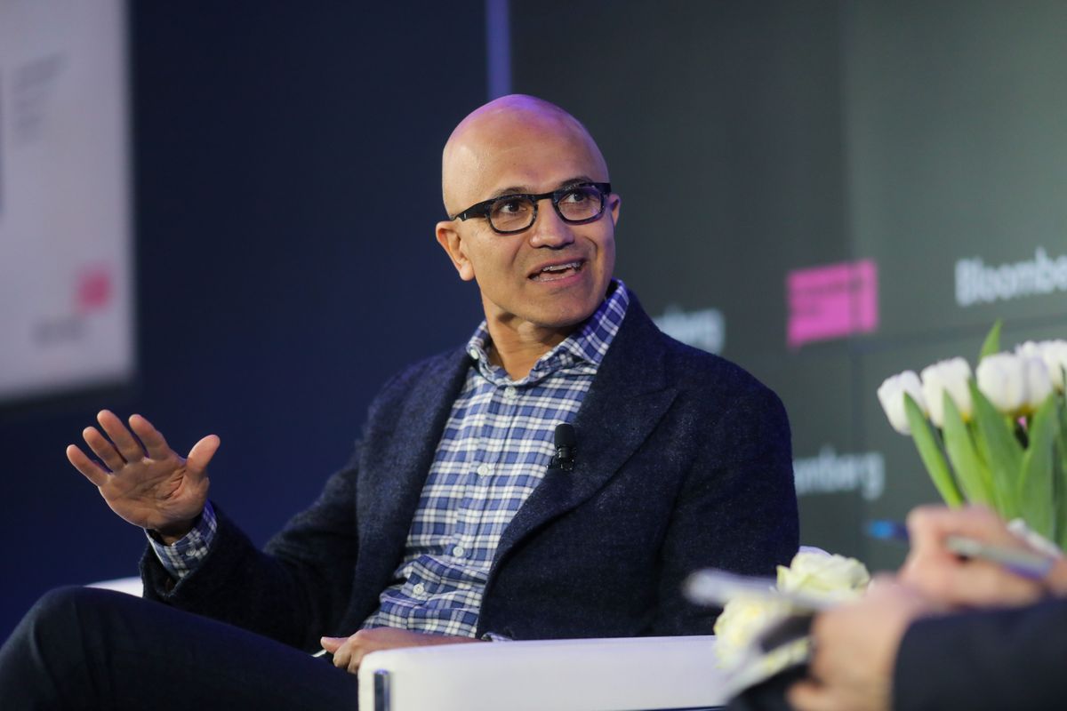 Microsoft CEO Satya Nadella is 