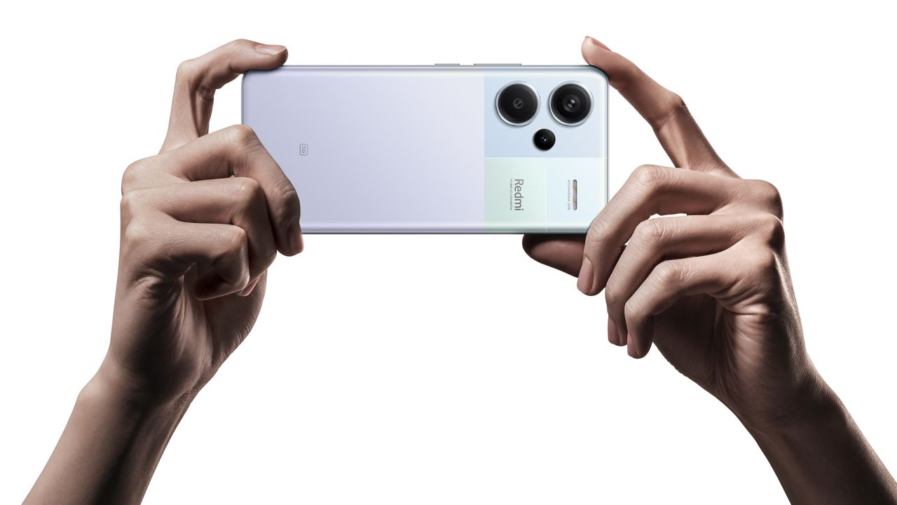 The Xiaomi Redmi Note 13 Pro Plus 5G in someone's hands