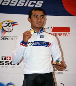 Azizulhasni Awang (YSD Track Team) took gold in the keirin