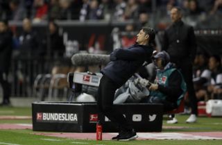 Bayern were hammered by Frankfurt on Saturday