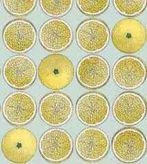 a lemon print wallpaper