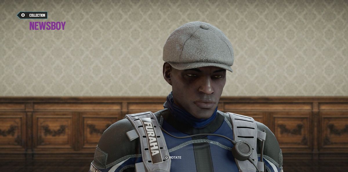 Rainbow Six Siege Newsboy Headgear (Wamai)